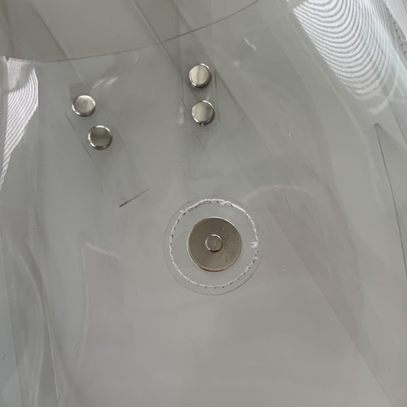 AMERICAN APPAREL | Clear Vinyl Backpack - Picture 8 of 12